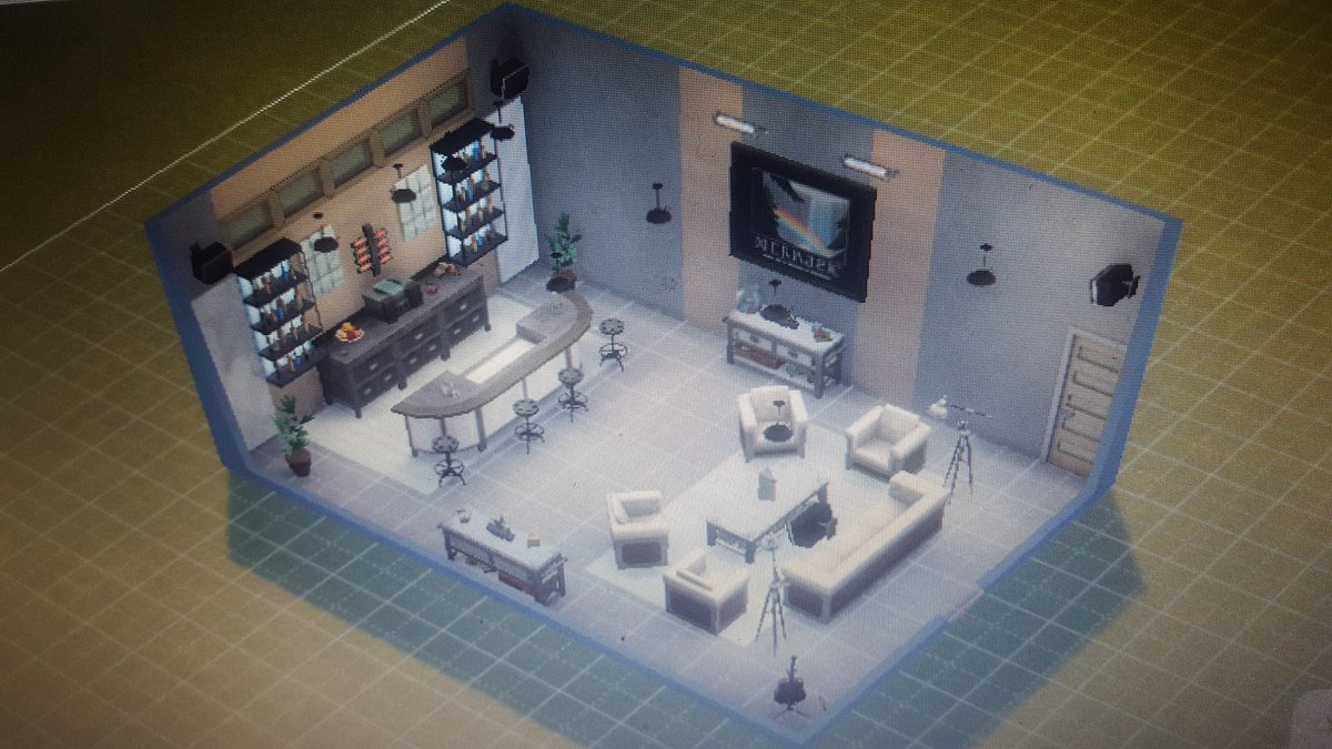 AlunaCupcake's tweet photo. Community Projekt: Base Spring Room @SimFans - Baseroom Partyroom 🎉 #TheSims4 #sims4 https://t.co/cXzFIPh1Ns