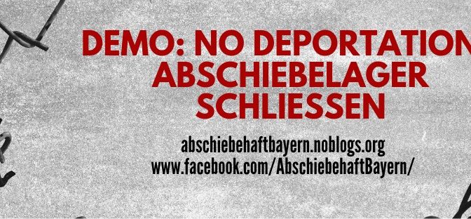 redsideNBG's tweet photo. #NoDeportation – #Abschiebelager schließen!
Demonstration in #Bamberg statt.
Montag, 06.Mai 15h Birkenalle
Es gibt eine gemeinsame Zuganreise aus #Nürnberg
13:30 Uhr #Osthalle Hbf Nürnberg
Zusammen gegen das Lagersystem / Refugees welcome https://t.co/SYmhrhJHsN