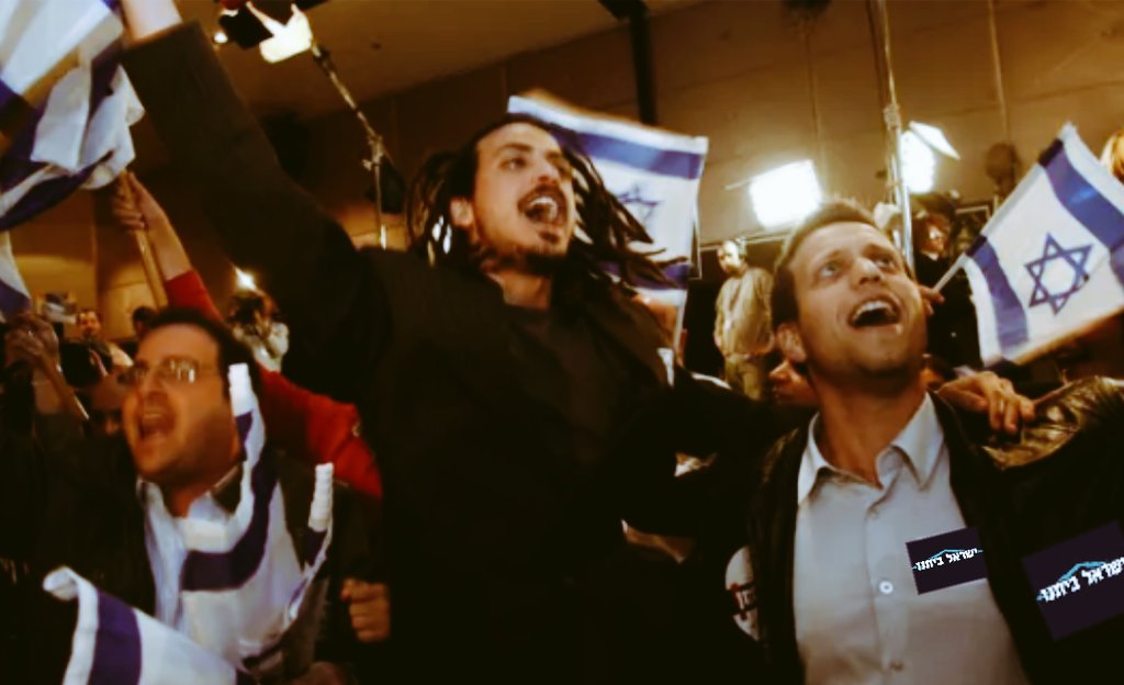 IBeitenu's tweet photo. Os dejamos algunas fotos de la celebración de ayer como motivo del ascenso de Yisrael Beitenu en el Knesset #SistemPol2URJC #IsraelNuestraCasa #YoCreo https://t.co/KDlaFEXpQE