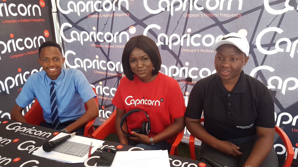 CapricornFM's tweet photo. @Hlekanis speaks to Learners, Junior Chiungu and Calin Molekoa about how they are finding the expo thus far and what they still look forward to. #ServiceSETA #TailoredExperience https://t.co/FIpIDzn842