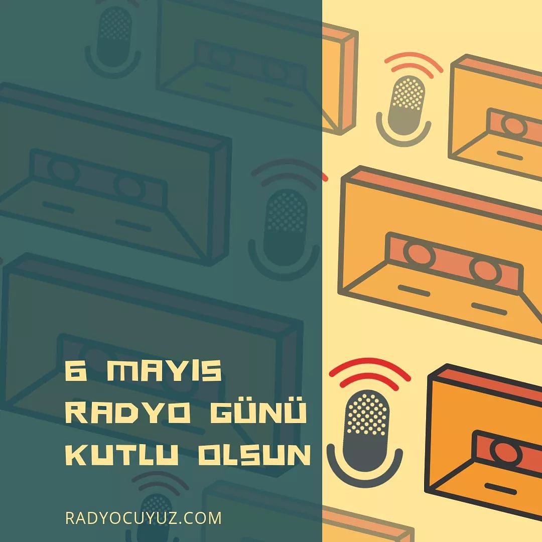 6 MAYIS RADYO GÜNÜ KUTLU OLSUN

#radyo #radyocu #radyogünü #6mayısradyogünü