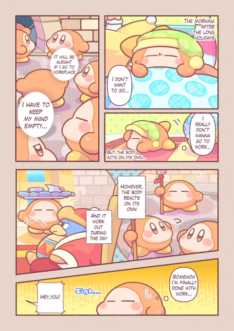 "The Morning After The Long Holidays"🍎 