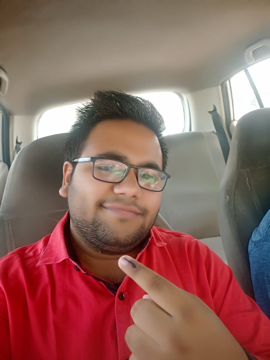 ravi201496's tweet photo. I have voted.... Have you ?
#VoteKarJaipur #VoteKarIndia #LokSabhaElections2019 #PhirEkBaarModiSarkaar #maibhichowkidar 
@narendramodi 🇮🇳🙏 https://t.co/o16ON6bkVa