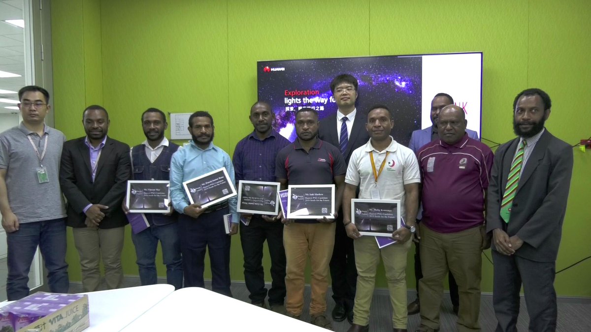 Tomorrow on Tech Show, we bring you this story on Huawei's Seeds of the Future... This is the second batch from PNG. #Huawei_PNG #SeedsOfTheFuture #Technology #Education #UNITECH