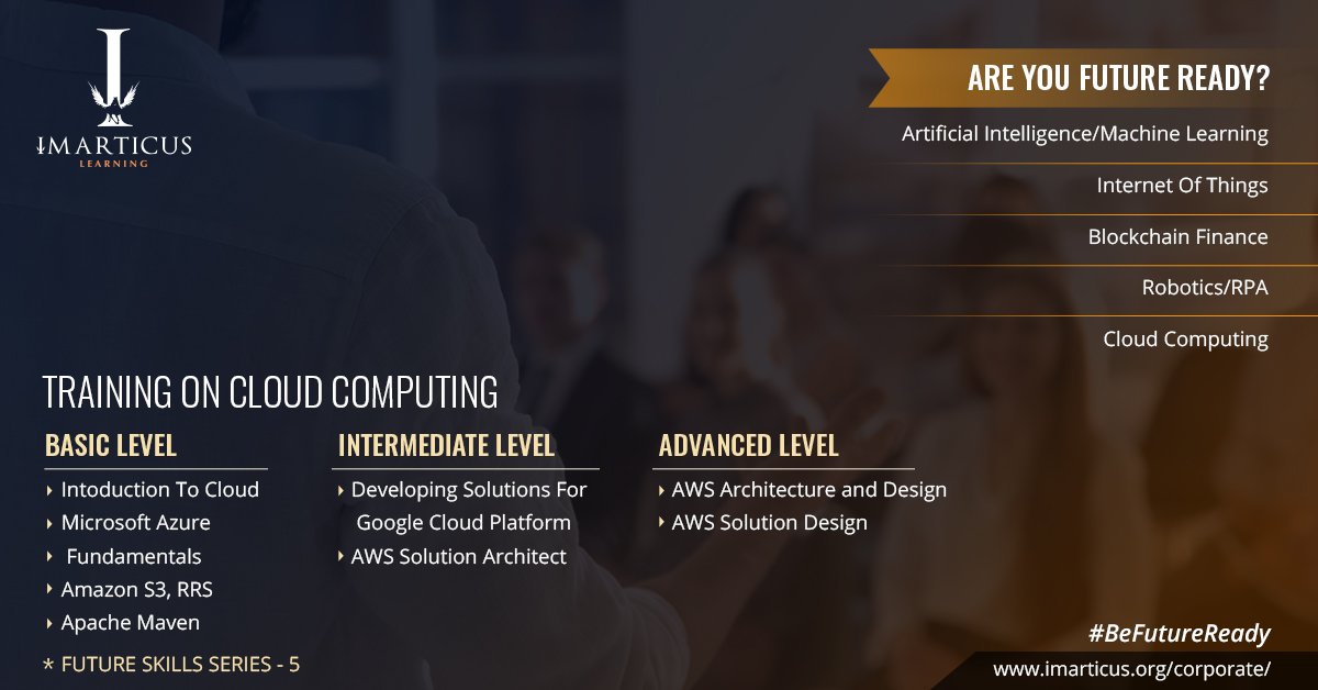 ImarticusC's tweet photo. Empower your employees with these critical future-ready skills and gain a competitive edge with Imarticus Learning’s corporate training solutions.
Future Skills Series - 5 https://t.co/2uc1YhtO38