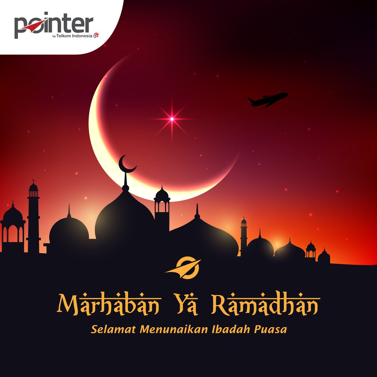Tiba waktunya untuk memasuki bulan penuh berkah mendekatkan diri pada yang Kuasa, dan mendapatkan kedamaian yang abadi. Marhaban yaa Ramadan #PointYourWay