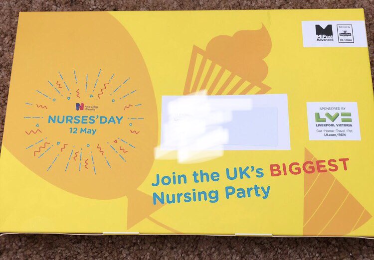jakpbee's tweet photo. Pack has arrived! Need to get planning for Nurse’s Day 12th May   @ Team PICU “Biggest Nursing Party” 🎉🎉🎉 @theRCN @HumberNHSFT @cantley @cheetham_gemma https://t.co/U1p7UBl7k3