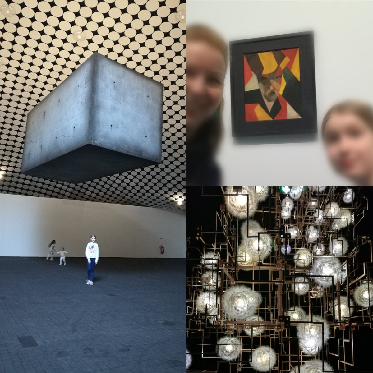 millaoystila's tweet photo. JĂ€lkikasvun nimpparipĂ€ivĂ€nĂ€ tahkottiin #museohaaste'tta. Helposti onnistui #AmosRex'issĂ€ Elemental ja ElĂ€mĂ€nviiva nĂ€yttelyissĂ€ đ Toinen lapsista reklamoi, kun ei pÀÀssyt mukaan, pÀÀsen siis itse uudelleen đ#museot #Helsinki #lĂ€hilomanen https://t.co/eEENq18Ukh
