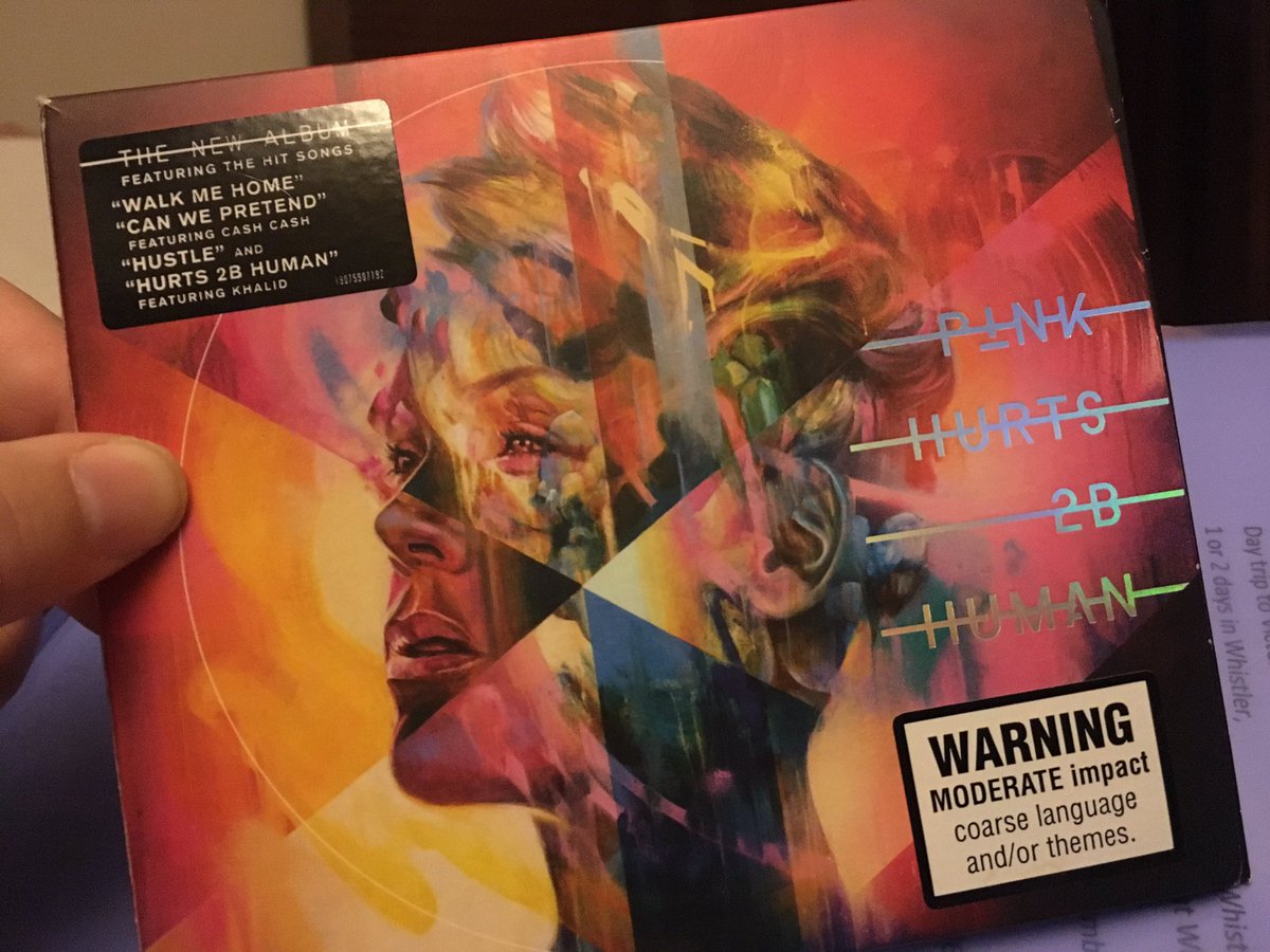 edge_tedgey's tweet photo. Thank you @Pink for another great album #Hurts2BHuman ❤️ My Attic and even had my Dad whistling to Hustle! https://t.co/YQ8N2Nkxxg