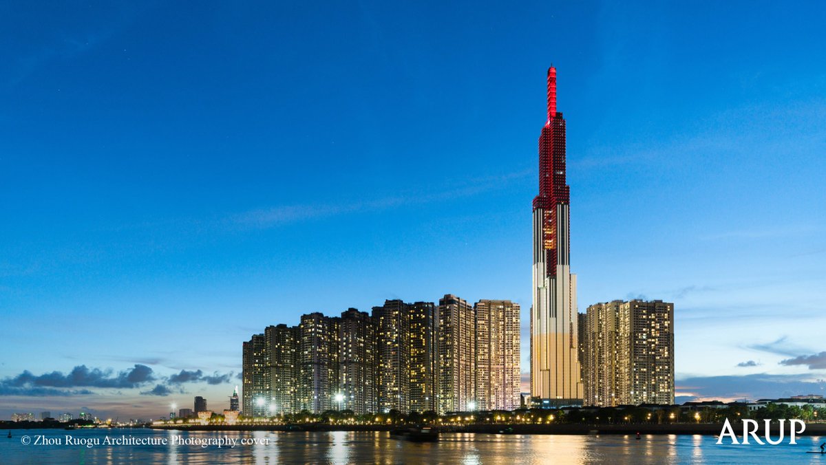 Arup's tweet image. Poor quality soil presented a major challenge for our team working on the VinGroup Landmark Tower, Vietnam’s tallest #building. Find out how we used innovative solutions to fast-track its #design and construction: ow.ly/qh2x30oCWVI