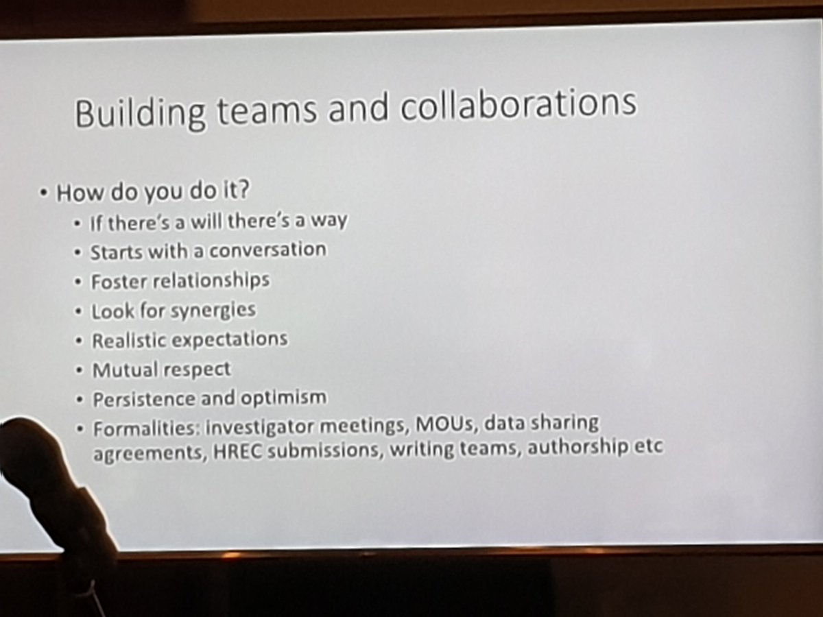 WillERidley's tweet photo. @camwells3 @anzsurgsocs @EuroSurg Great to hear similar themes of collaboration throughout #DCAS19 today. Hoping to see #TASMANCollaborative build on this momentum with @anzsurgsocs in Aus/NZ to achieve otherwise-unachievable goals together! #RACS19 @STARSurgUK https://t.co/CGnwWHXMdx