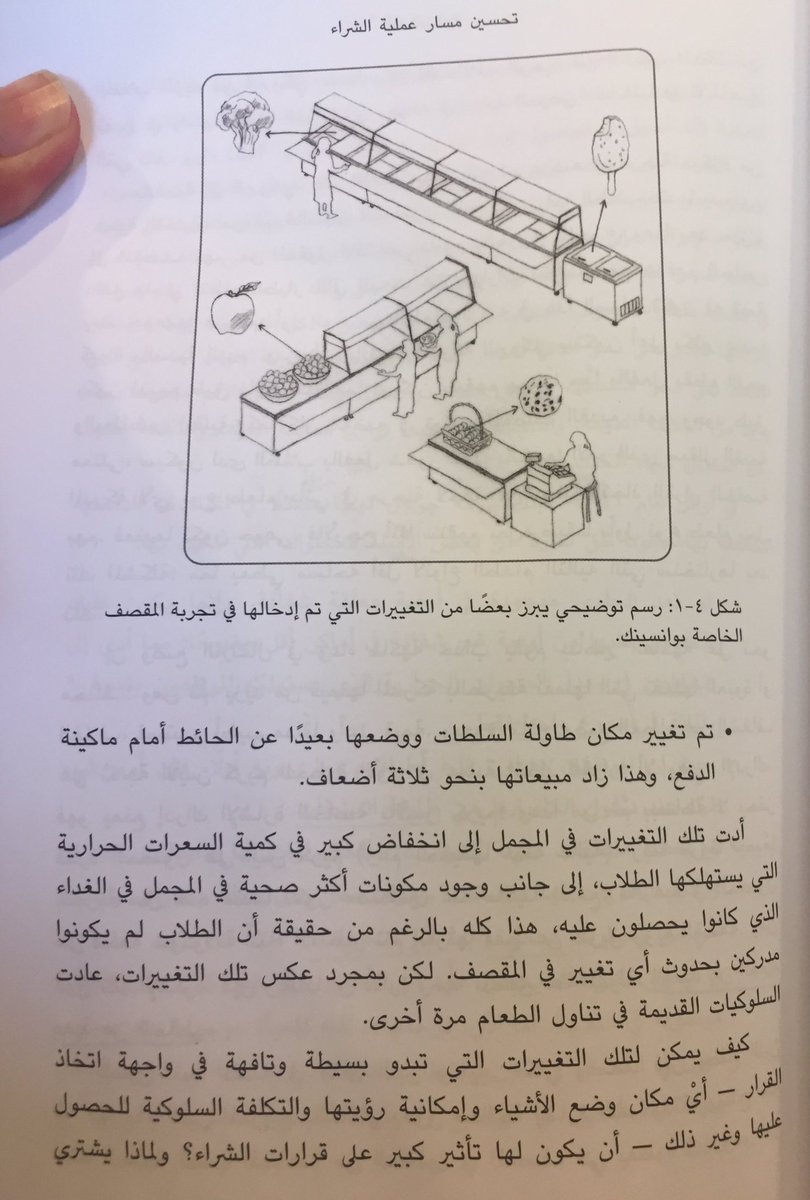 مدير مدرسة قرر يعمل😤 حملة تعزز تناول الأكل الصحي ؛ ما عمل #حملة_إعلامية و لا فرض #قوانين ولا #عقوبات على تناول الطعام غير صحي 
فقط كلف #وانسيبك استاذ السلوك الإستهلاكي بإعادة ترتيب" الطعام وكانت النتيجة👇