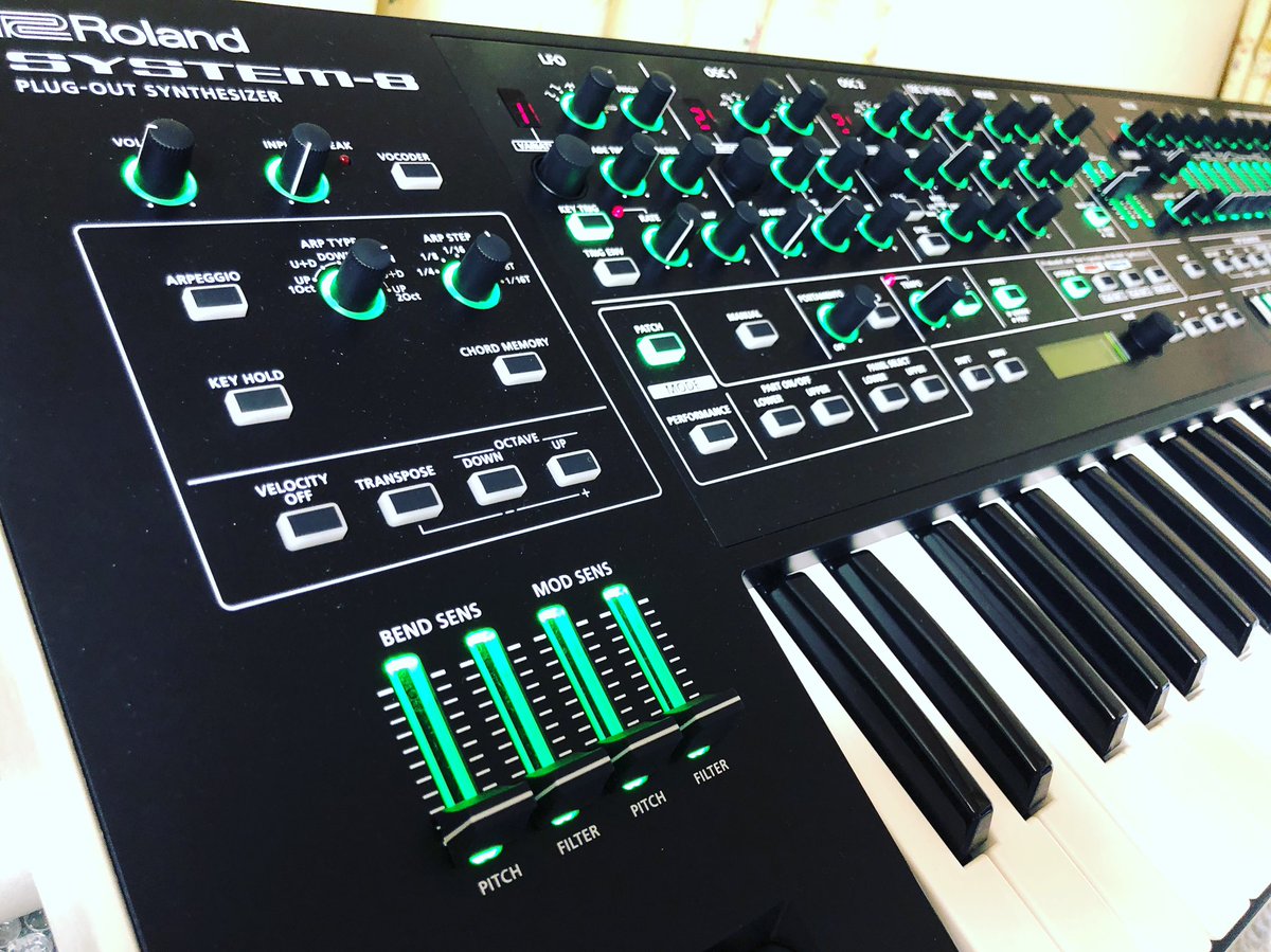 mayatty1982's tweet image. Unknown number ✨✨

#Roland #rolandgear #system8 #ローランドアンバサダー