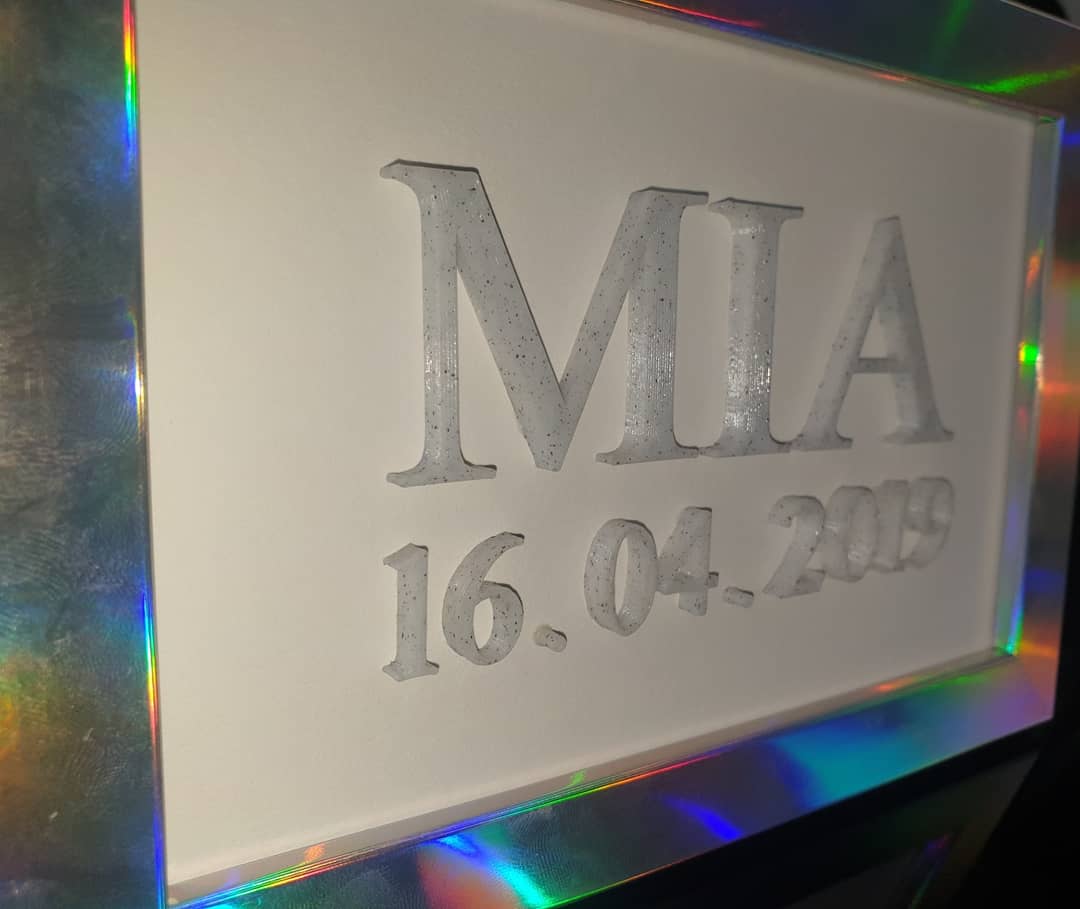 AdditiveLDN's tweet image. **New Product Launch** We offer framed 3D prints! DM for custom prints!
#3d #3dprint #3dprinting #custom #bespoke #personalise #milestone #birthdays #babynames #dates #gift #interior #homedeco #additiveLDN