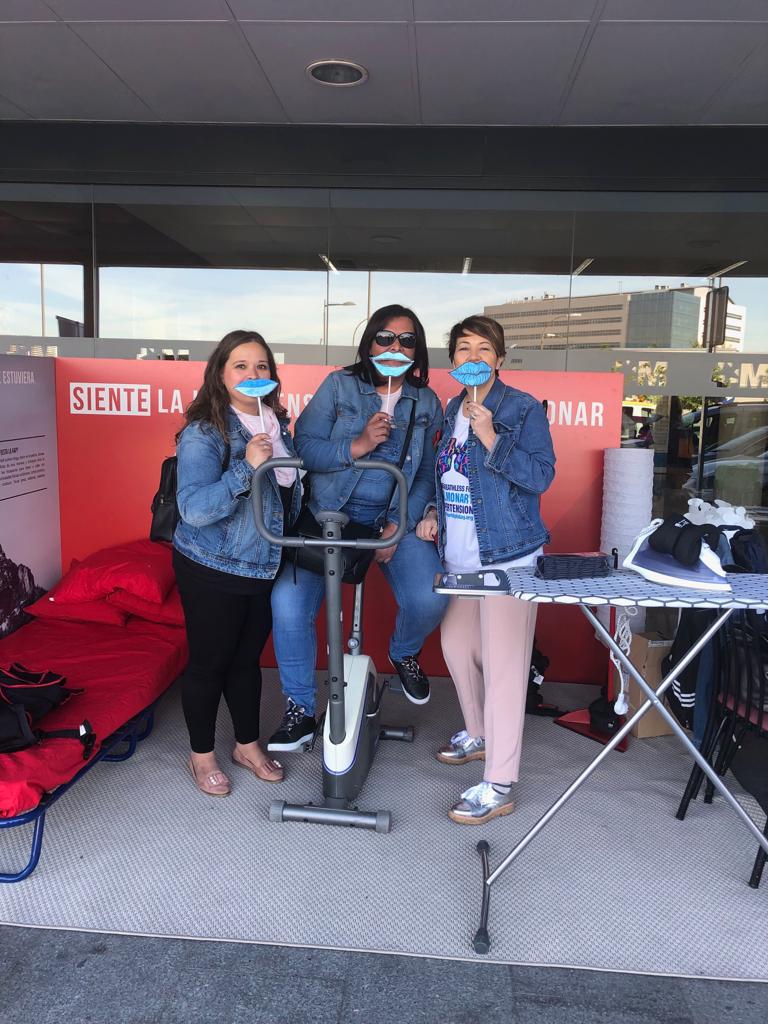 #WorldPHDay2019 #HipertensiónPulmonar ¿ Quieres ponerte en la piel de una persona con hipertensión pulmonar? Te esperamos en el <a href="/hospital12Oct/">Hospital 12 Octubre</a> hasta las 14 en el edificio de consultas externas
