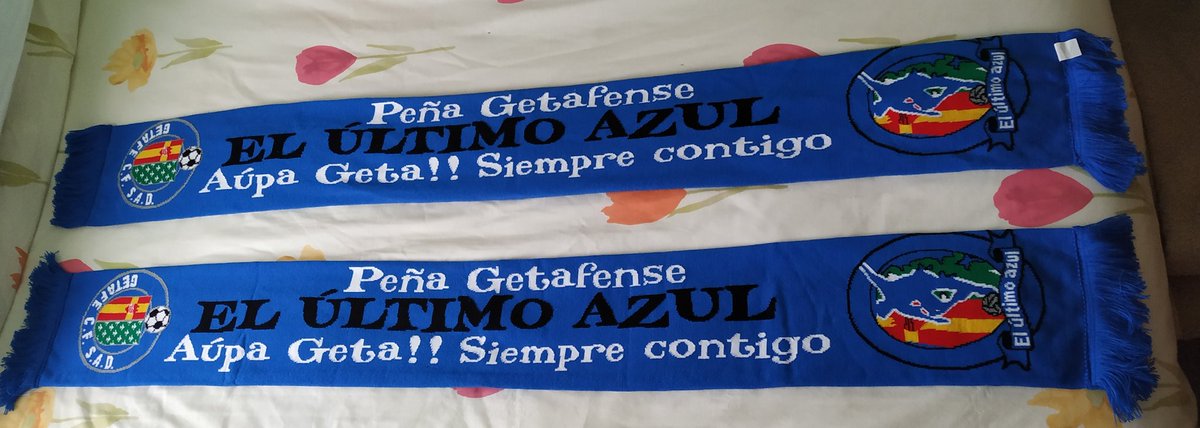 UltimoAzul's tweet photo. Sorteo 🔉🔉
Quieres conseguir una de nuestras bufandas de la peña??
🔀 Retwittea
➡️ Siguenos @UltimoAzul 

Hasta el viernes 10 de Mayo tienes para participar 

@GetafeCF
@FPGETAFE @fundacionGTF @FondoAzulonGCF https://t.co/FspPuFo5Kh
