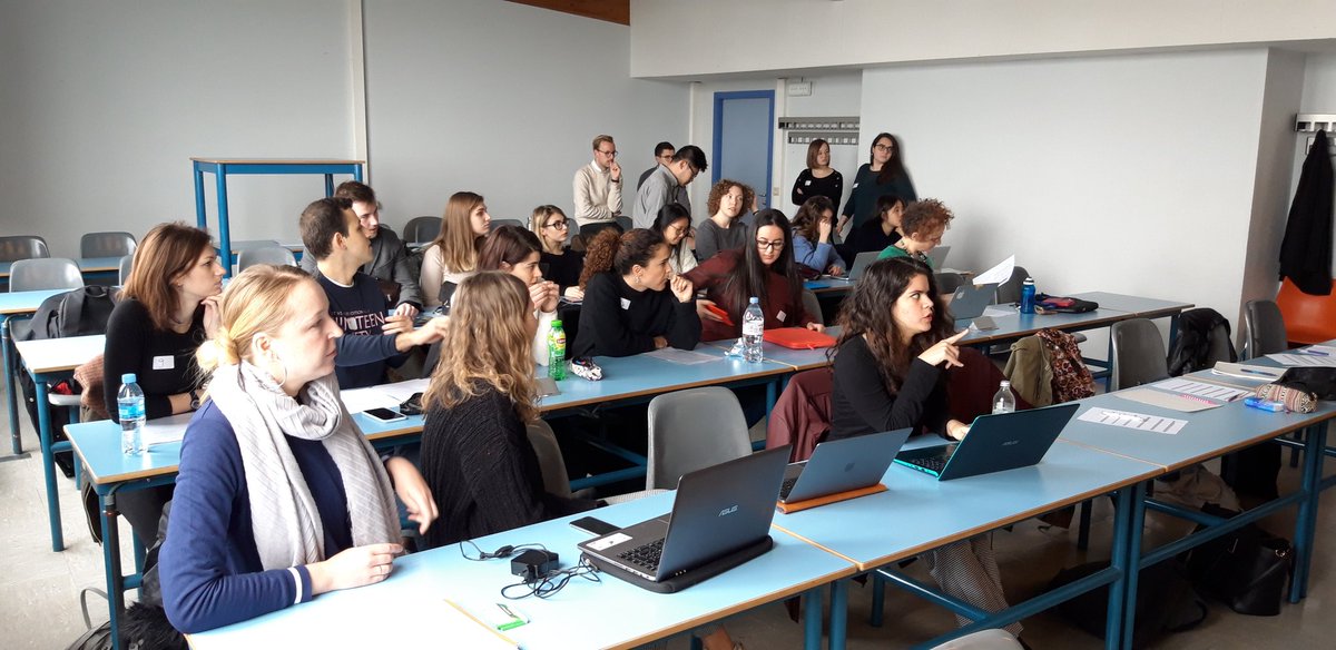 CommuMulti_ULB's tweet photo. It's time! Our debate is about to start and our teams are getting ready. They will argue whether a multicultural society must be based on a national culture in order to be successful. #MakingSuccessfulSocieties https://t.co/1xrQub6a89