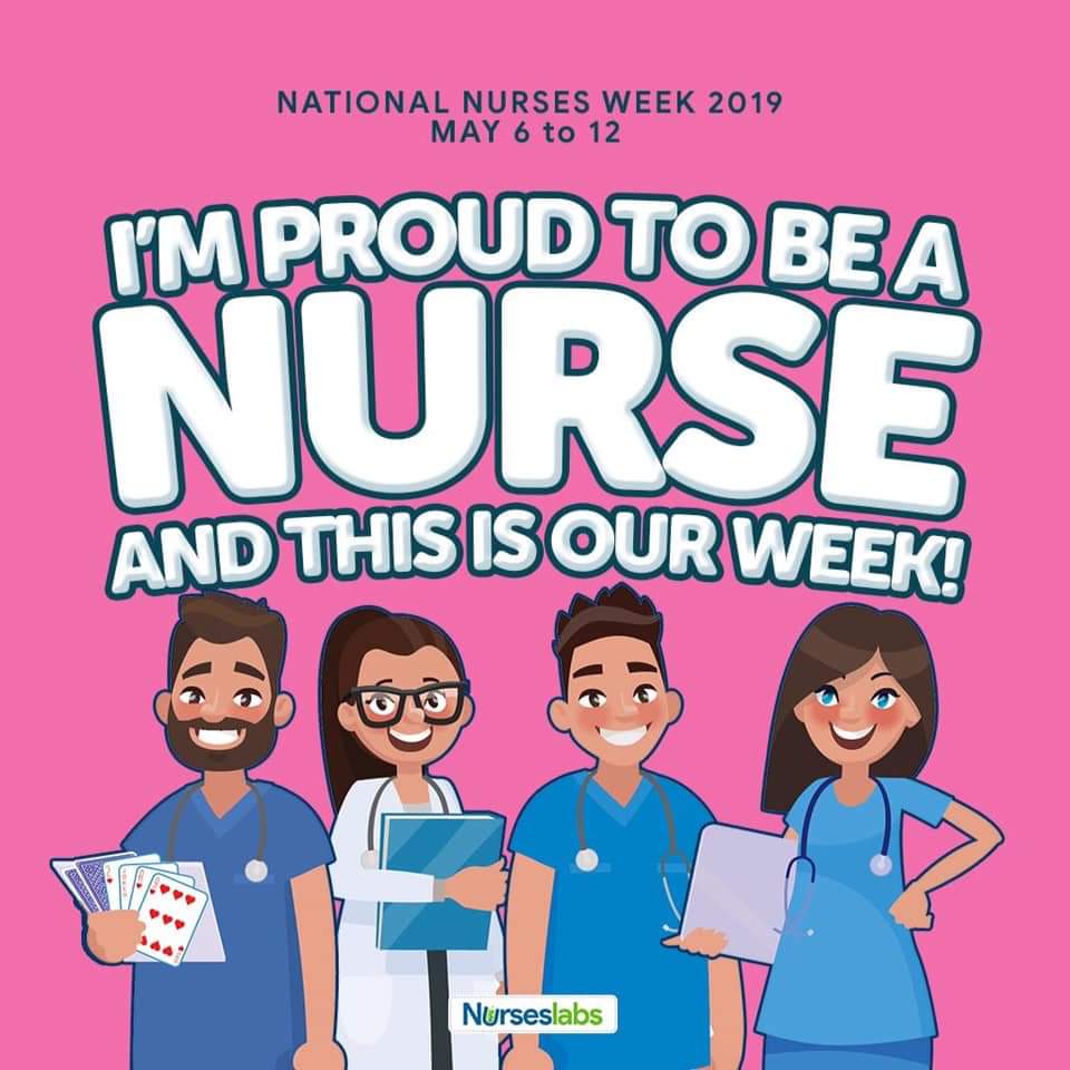 EmpressMarthar's tweet photo. Becoming a nurse is one of the most selfless acts a person can undertake. Say thank you to a NURSE today!
Happy International nurses week!
Where are my nurses at?
#NursesWeek
#NurseTwitter
#certifiedRN https://t.co/80JhvK1zUL