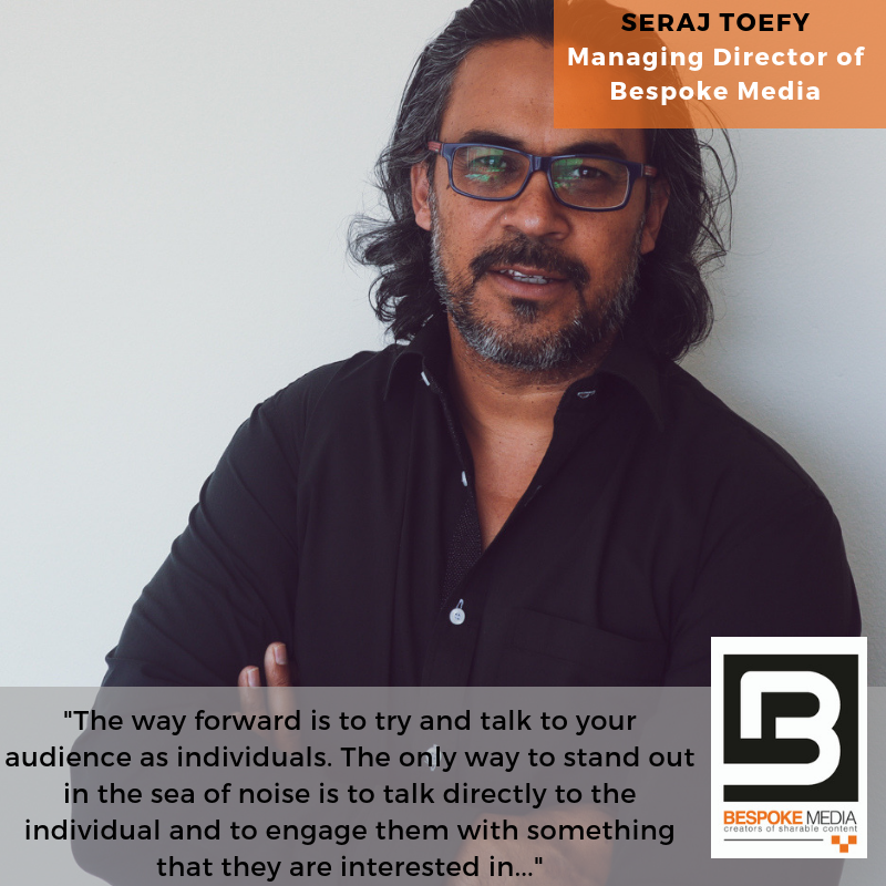 BespokeMediaSA's tweet photo. On content and how to share it with your target audience, our MD,@Seraj_Toefy couldn’t have said it better in his article; Your content needs to get more personal. Read it here: https://t.co/oF97YL5Ecv
#MondayMotivation #Content #Advice #Ideas #Sharing #BrspokeMedia https://t.co/HxVBfPDZF6