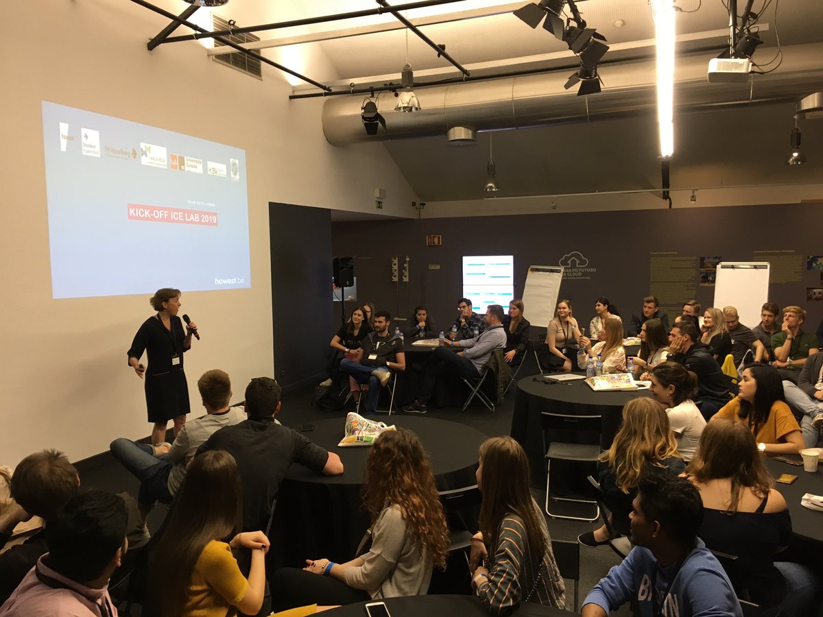 GregorKreuzer's tweet photo. It starts! #ICELAB #InternationalStudentProgram #Lisbon #DesignThinking #Innovation https://t.co/X7rzFMJECo
