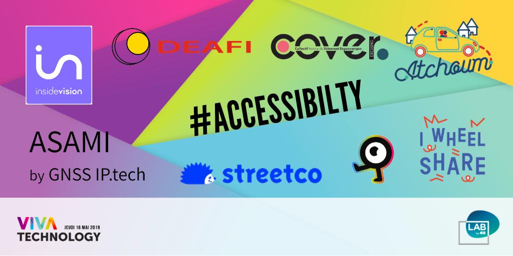 CartesCB's tweet photo. 📢 J-10 #VivaTech 2019 #PitchContestCB : Venez découvrir les 8 #startups finalistes proposant les solutions innovantes pour améliorer l'accessibilité au commerce #accessibility #LABbyCB @VivaTech 🚀🎙️ https://t.co/t7tYDkGisu https://t.co/MdMNqAicJZ