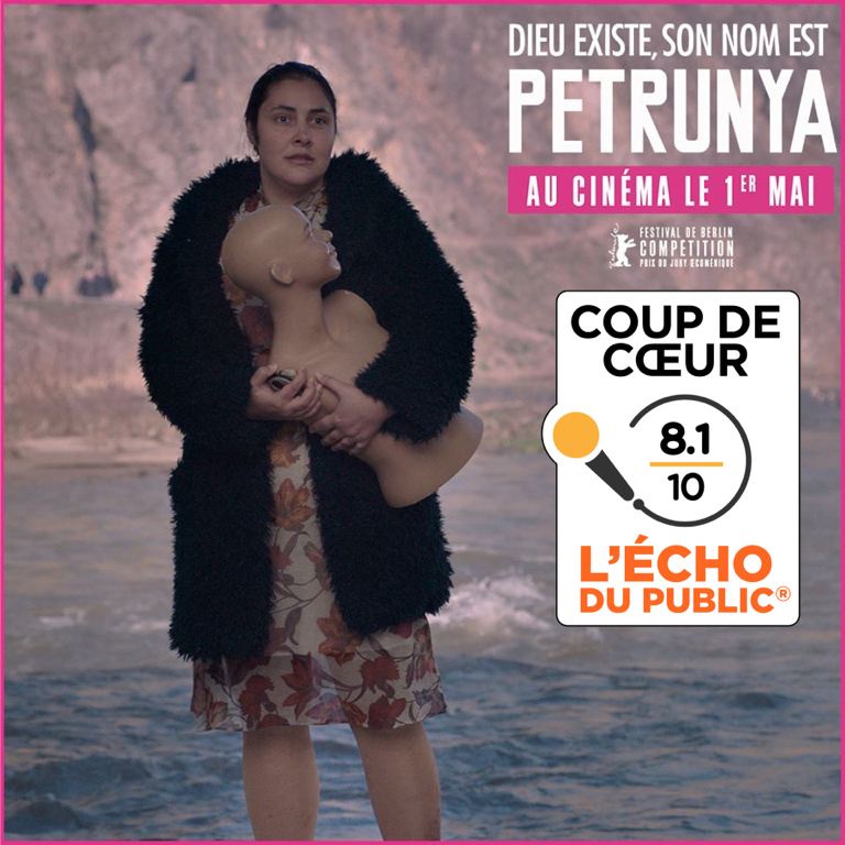 #CoupDeCoeur du Public pour #DieuExisteSonNomEstPetrunya de #TeonaStrugarMitevska avec une note spectateurs sorties de salles de 8,1 sur 10 👏👏
cc <a href="/Pyramide_Films/">Pyramide Films</a> <a href="/RendezVousPress/">Rendez-Vous</a> <a href="/entrechienloup/">Entre chien et loup</a> @Eurimages @centreducinema @Sundaay_Girl <a href="/MehdiOmais/">Mehdi Omaïs</a> <a href="/Collectif5050/">Collectif 50/50</a> #Petrunya