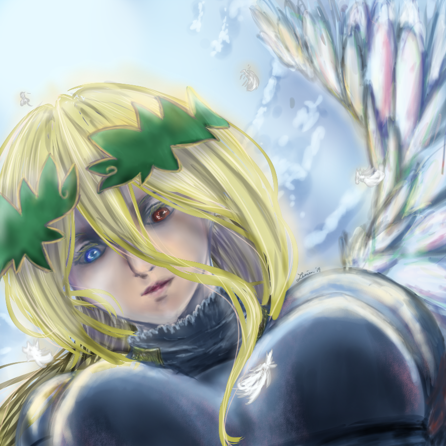 conporings's tweet photo. Experimenting a LOT these days. This one was drawn for a scene in Con's RO background story. She's the Valkyrie guarding the Hall of Honor.
#ragnarokonline #fanart #conscendo #Abbeystory #Valkyrie https://t.co/xTzo5sU6D6