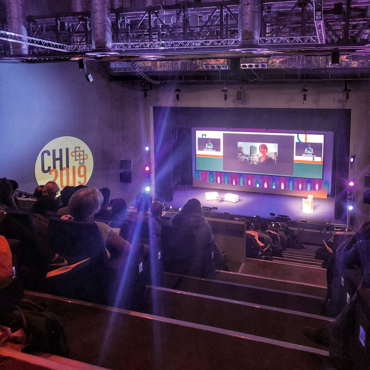 #chi2019 just commenced.