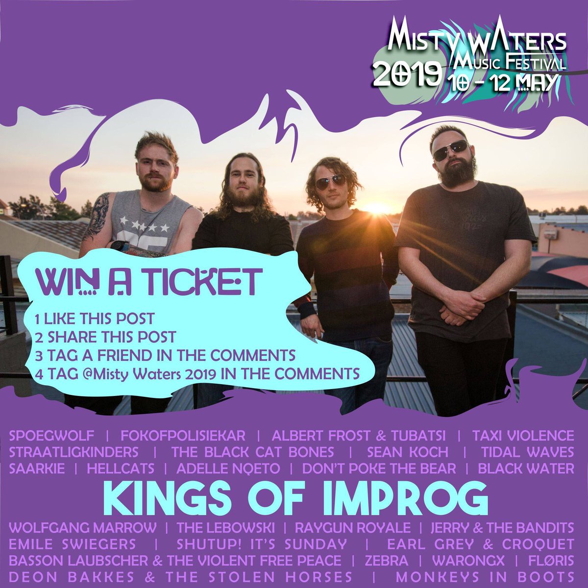 koibandza's tweet photo. Head down to Facebook to enter this competition to win free tickets 🤘😝 https://t.co/MCTHW5ja10 https://t.co/AUq07kWK2B
