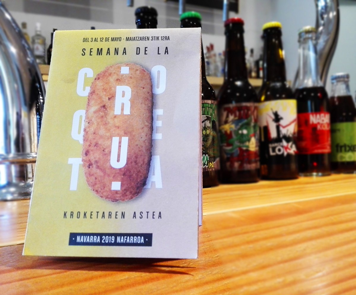 🍤🍢🍤🍢🍤🍢🍤🍢
Esta <a href="/semanacroqueta/">Semanadelacroqueta</a> no te pierdas la croqueta de ajoarriero de Geltoki ! Todos los días de 13h a 15h y viernes y sábado también de 20,30 a 22,30.
#SemanadelaCroqueta #KroketarenAstea