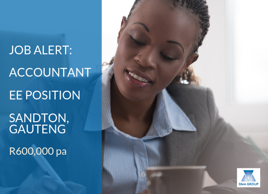 dmapeople's tweet photo. JOB ALERT : #Accountant, employment equity position in Sandton, Gauteng.
Do you have a CASA qualification or a https://t.co/4GcOlJfAvK Accounting degree? Our client is now looking for a female EE position based in Sandton, Gauteng.

For more info : https://t.co/ll5TVwrJj0 https://t.co/8GXockeXLM