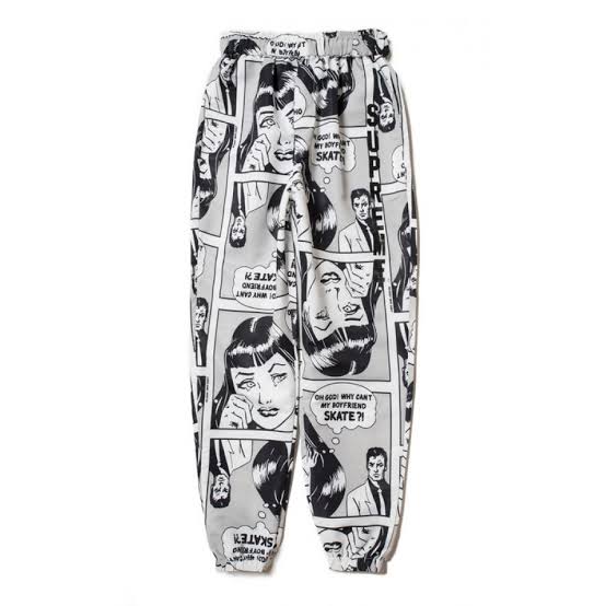 Штаны Thrasher Skull Sweatpants Black
