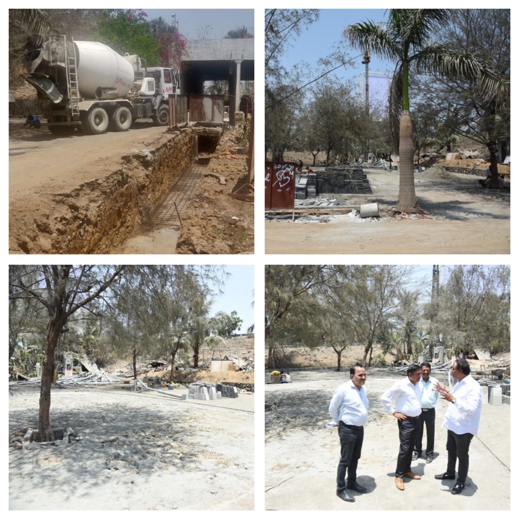 ManakRathod's tweet photo. MumbaiBJP: RT ShelarAshish: Reclamation Sealink Promenade beautification- Solar parking lot -  This project undertaken with kind support of MSRDC.Will provide parking for promenade visitors &amp; SWD!Conducted site visit &amp; review w contractor. Wrk going on f… https://t.co/S2X7fb8GcP