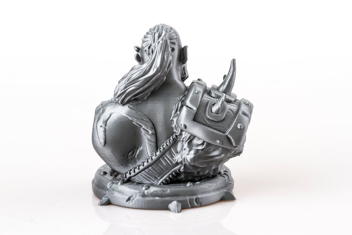 wekster2507's tweet photo. My latest creation is now available on My Mini Factory! I just love this one... he started as something during my latest stream and later he turned into this thing :) His name is Zefrong the Orc! #3dprinting #3dmodeling #zbrush #fantasy Printed on @Prusa3D MK3S with @Fiberlogy_3D https://t.co/reMfAwRcfZ