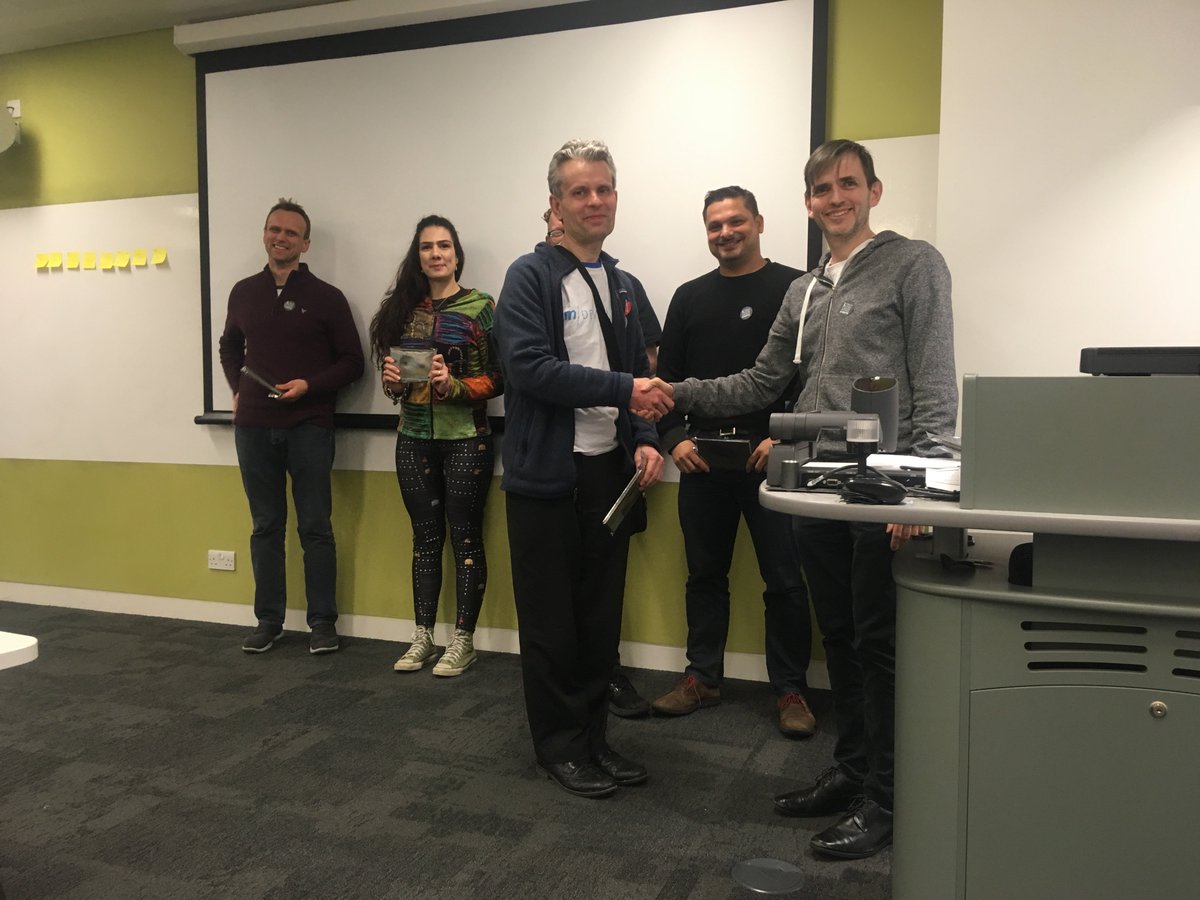 ctnimmo's tweet image. An enjoyable weekend with @work_blockchain at their workshop 🙂 Congratulations to @zillerium (Trevor Oakley) for winning the mini-hack with his biometric scan idea. Well done to everyone else who took part (it was a close contest)! #workonblockchain #Extropy #zkp #zillerium