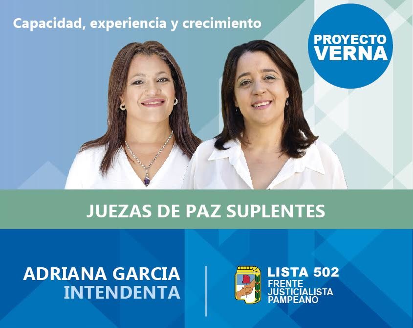 agintendenta's tweet photo. Ellas son nuestras candidatas a Jueves de Paz suplentes, "compañeras trabajadoras, con amplia capacidad de consenso, responsabilidad y voluntarismo. Dispuestas a brindarse por nuestro pueblo"

•1 Gonzalez, Roxana
• 2 Vallejos, Paula

•Adriana García Intendenta ✌🏼 https://t.co/onnfzIkKZy