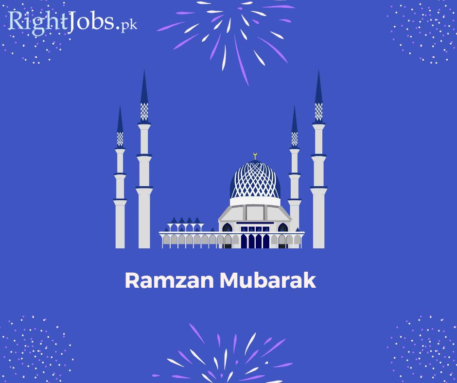 Rightjobspk's tweet photo. Ramzan mubarak everyone!
May ALLAH PAK shower His blessings on all of us. https://t.co/vcgre1Nntt
