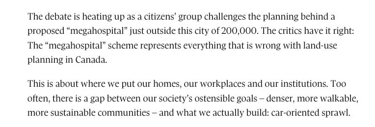 alexbozikovic's tweet photo. @cityofwindsor A slow-growth city with an aging population and much empty land.   Public institutions should be *building up* the walkable, mixed-income downtown. @ONThealth is trying to do the opposite. https://t.co/LpMEgtcIrI