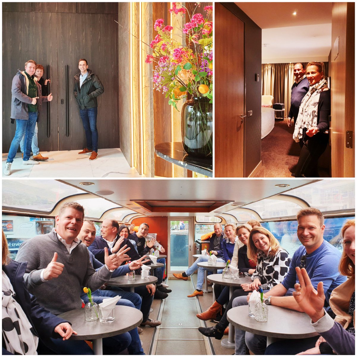 Afgelopen weekend hadden we een gezellig personeelsuitje in Haarlem. In <a href="/HotelHaarlem/">Hotel Haarlem</a> vielen we met de deur in huis. De deuren worden namelijk door ons geleverd! Leuk om al een gedeelte te zien. Als alle deuren er zijn, komen we zeker nog eens terug. #VanVuuren #deuren