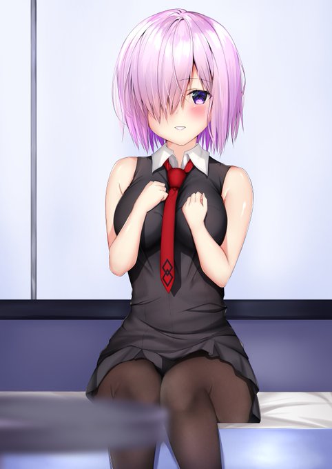 「GW明けますけど頑張りましょうね、先輩」ってマシュから励ましてもらいかったので描きました#FGO#Fate 