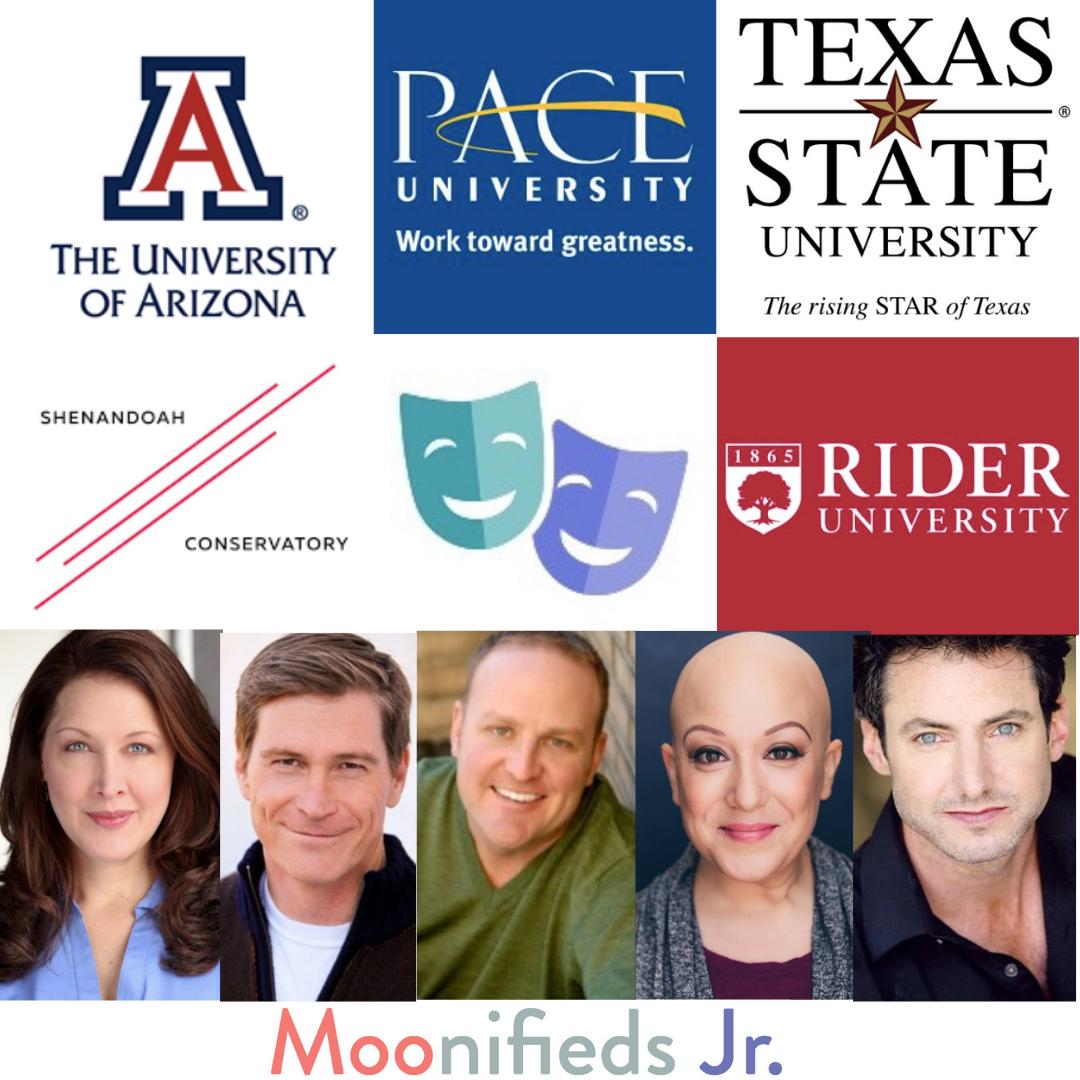 collegeaudcoach's tweet photo. Happy RISING JUNIOR Monday. Heard of #moonifiedsjr ? It's amazing. I mean, if you like working w: @TxstMt @PacePerfArts @RiderUMT @UArizonaActMT @SUConservatory #collegeauditioncoach ##collegeauditions #prescreenauditions https://t.co/tXk5tI0piT https://t.co/kcIQnC34Cz