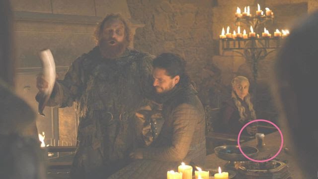 So. Many. Questions. 
Where is Starbucks located in Winterfell? How did the barista spell Dani’s name? Did she order a flat white? #GOT8