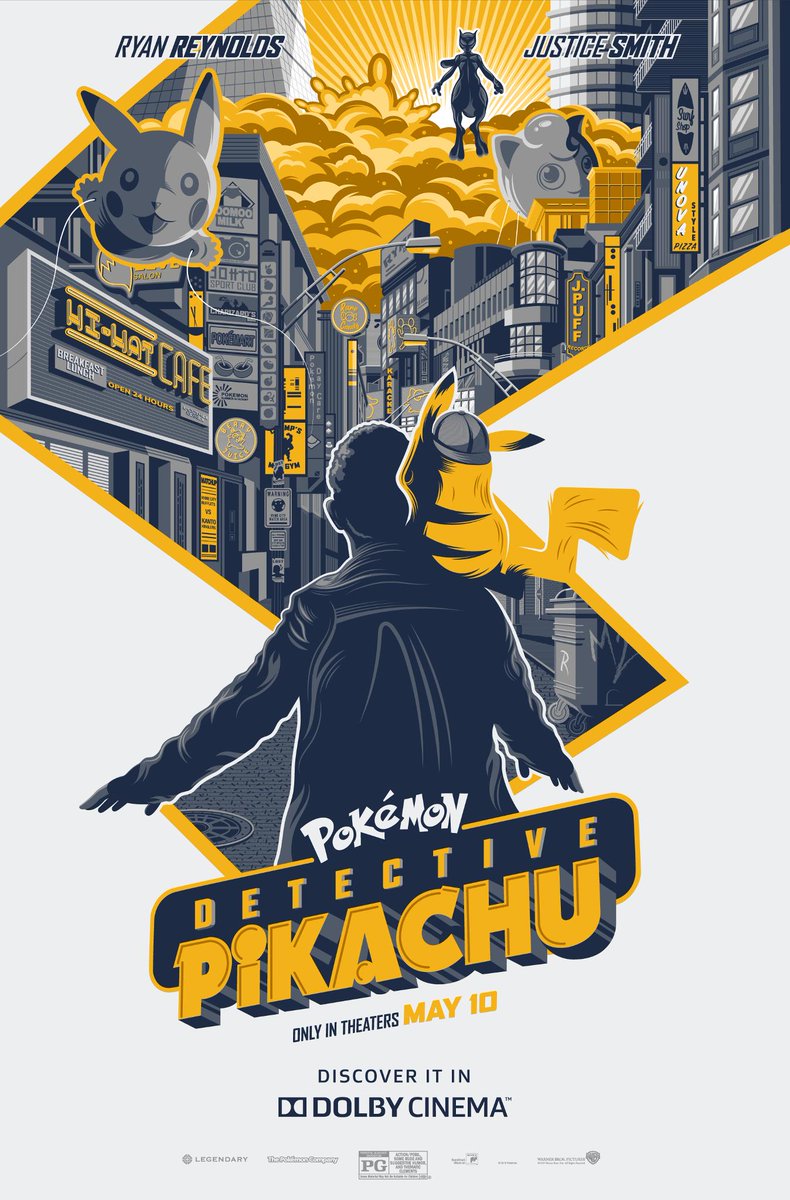 Detective Pikachu Lista de Pokémon Principales - Película Detective Pikachu