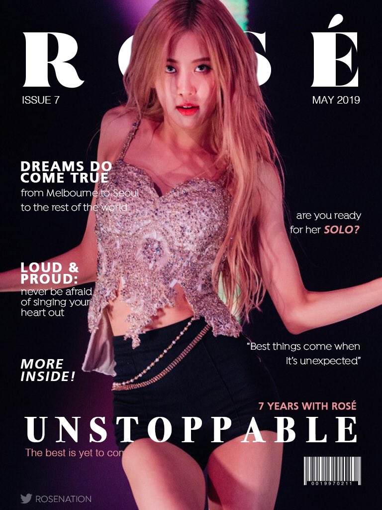 ROSENATlON's tweet photo. Here’s our simple gift for our dear Rosie 💙 Thank you for working so hard and for making us happy throughout the years 😊

#7YearsWithRosé #ROSÉ #로제 https://t.co/P6UTxYnTsN