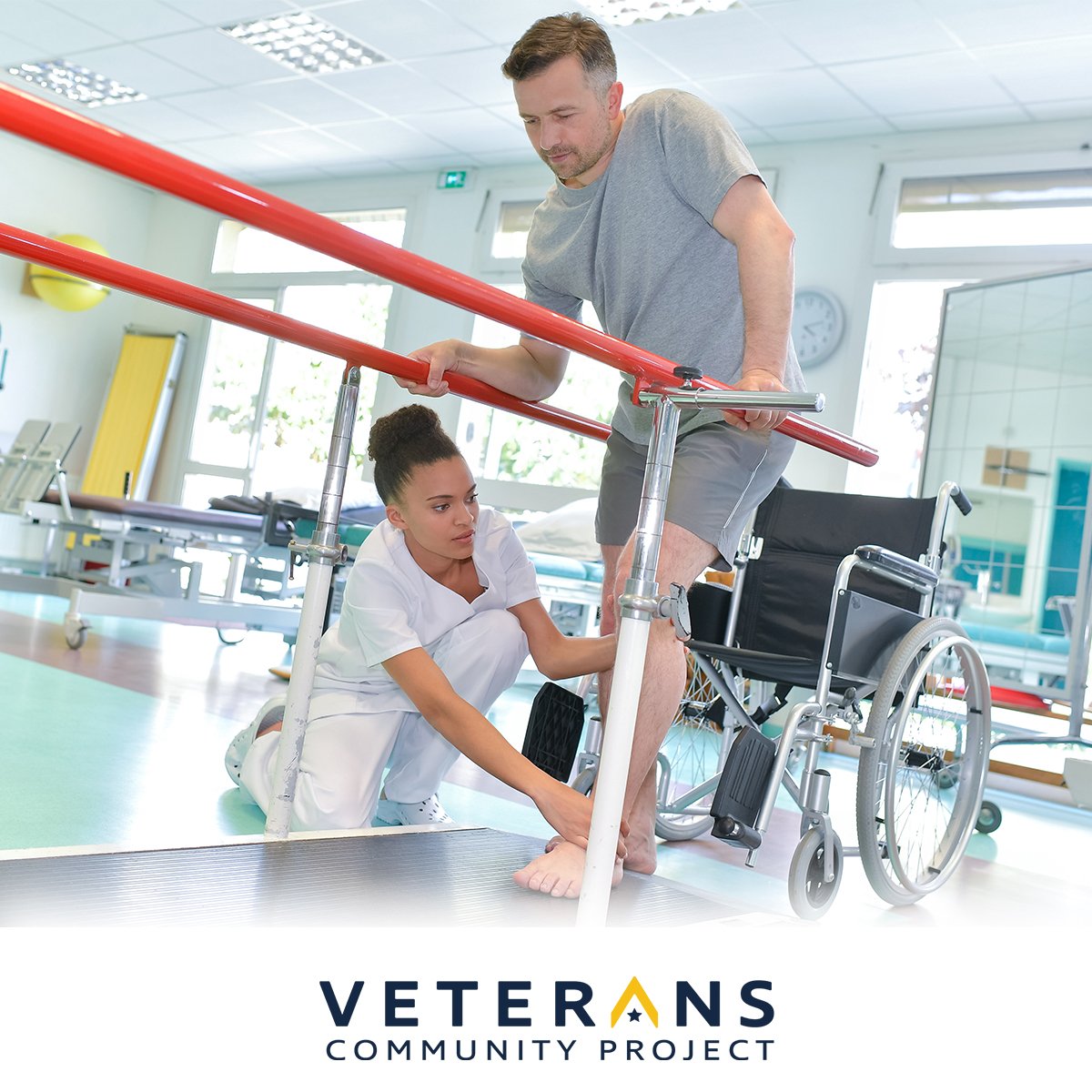 VCP_HQ's tweet photo. Homeless Veterans often suffer from a physical disability, making daily activities even harder.
Thanks to the contributions we receive from our donors, we're able to get them the physical therapy they need. Visit https://t.co/q47TLYyvOE to #SupportVCP! https://t.co/4OXzvvVGRp