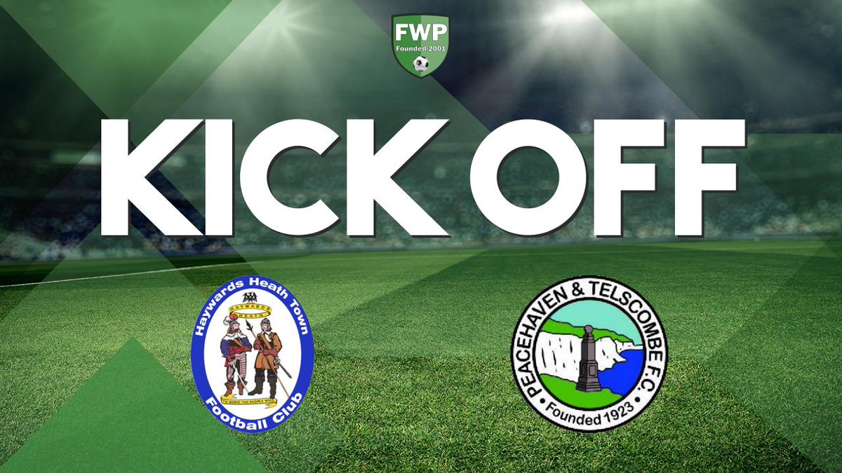FWPPeacehavenT's tweet photo. KICK-OFF: Haywards Heath Town v @FWPPeacehavenT https://t.co/WaZuumKPF6 https://t.co/VUZKznNKVy