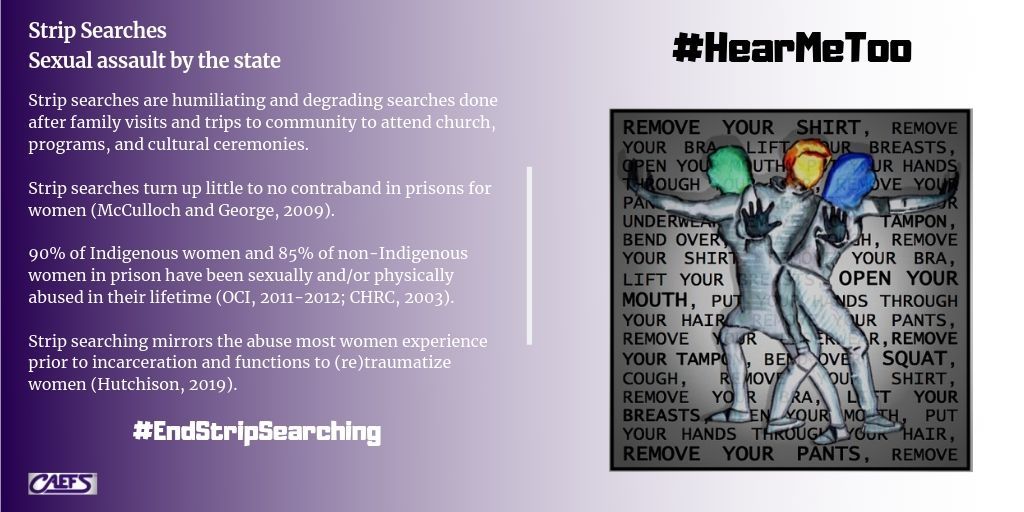 EFryOttawa's tweet photo. Elizabeth Fry week is May 6 β 12, 2019. Take a stand against state-sanctioned sexual assault and join our call to #EndStripSearching #HearMeToo @caefs @vicecanada @Jessichutchison @ssgentile @smithjoanna @KPateontheHill https://t.co/7r1jrGRGfu