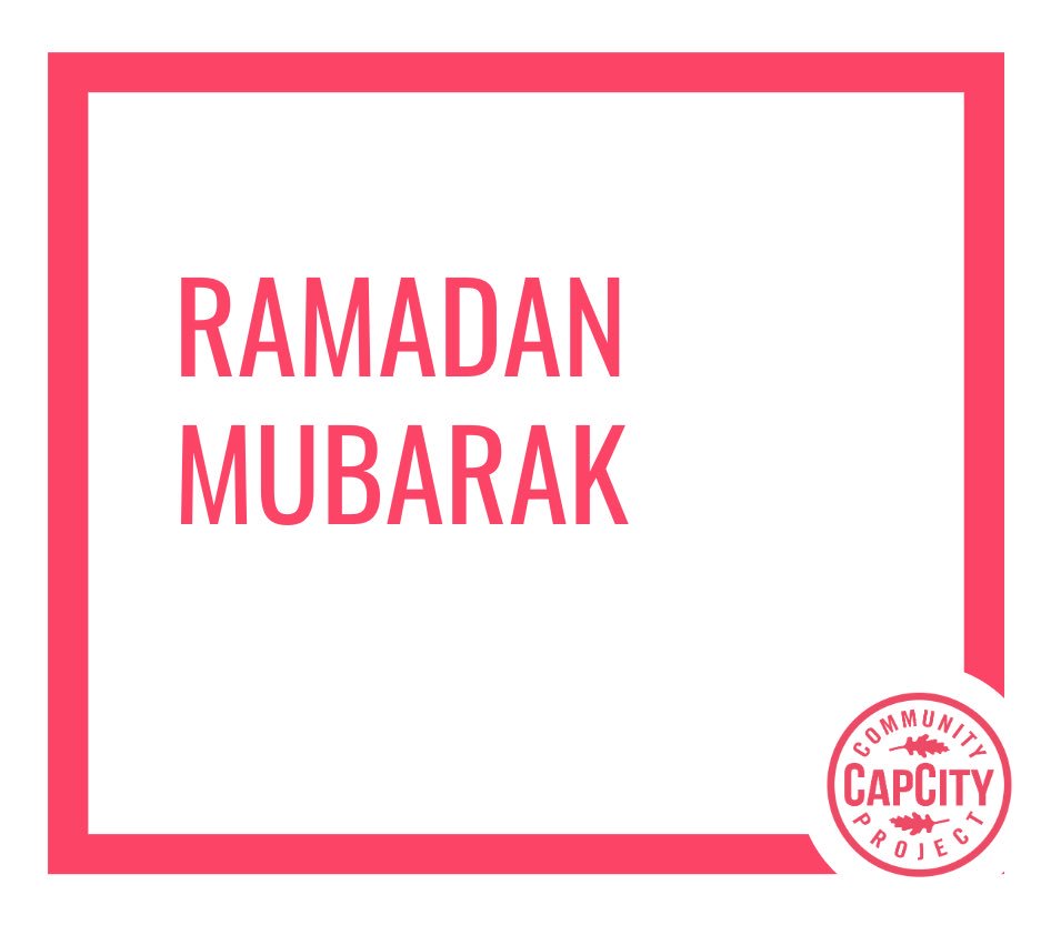 CapCityProject's tweet photo. Ramadan Mubarak!! #Ramadan2019 https://t.co/2sWgX51pNQ
