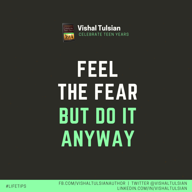 vishaltulsian's tweet photo. Here's a life tip I would give to my kid. It's okay to be scared, it's normal. But do what scares you. Who knows, it could be worth it.

#lifetips #parenting #teenagers https://t.co/sNWHyzODPm