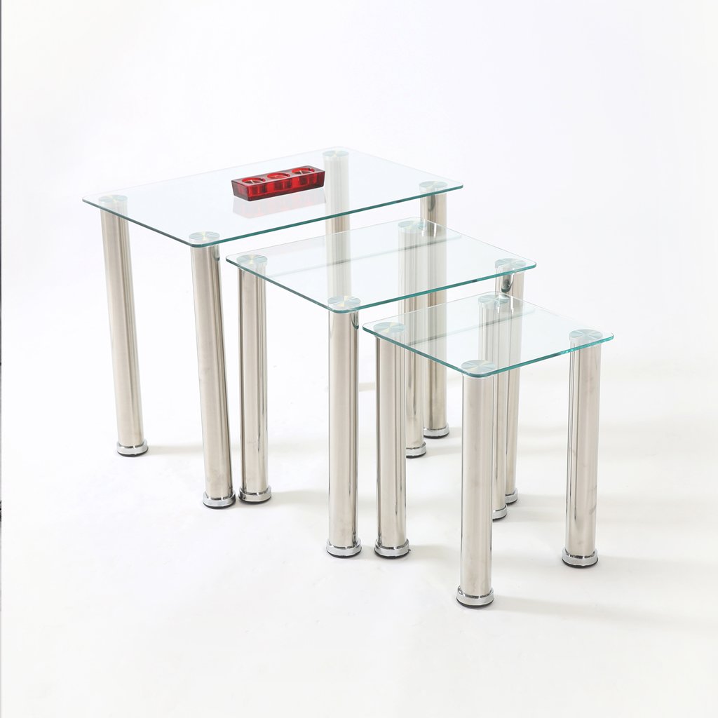 GoDottidotcom's tweet photo. Special Offer on Crystal Glass Nest of 3 Tables

Was £71.31 Now £59.00

Clear Glass Link: https://t.co/AcT3QVta9z
Black Glass Link: https://t.co/pgzNYAwUC7

#specialoffer #offer #deals #clearglass #blackglass #livingroom #furniture https://t.co/6VlOvsNr03